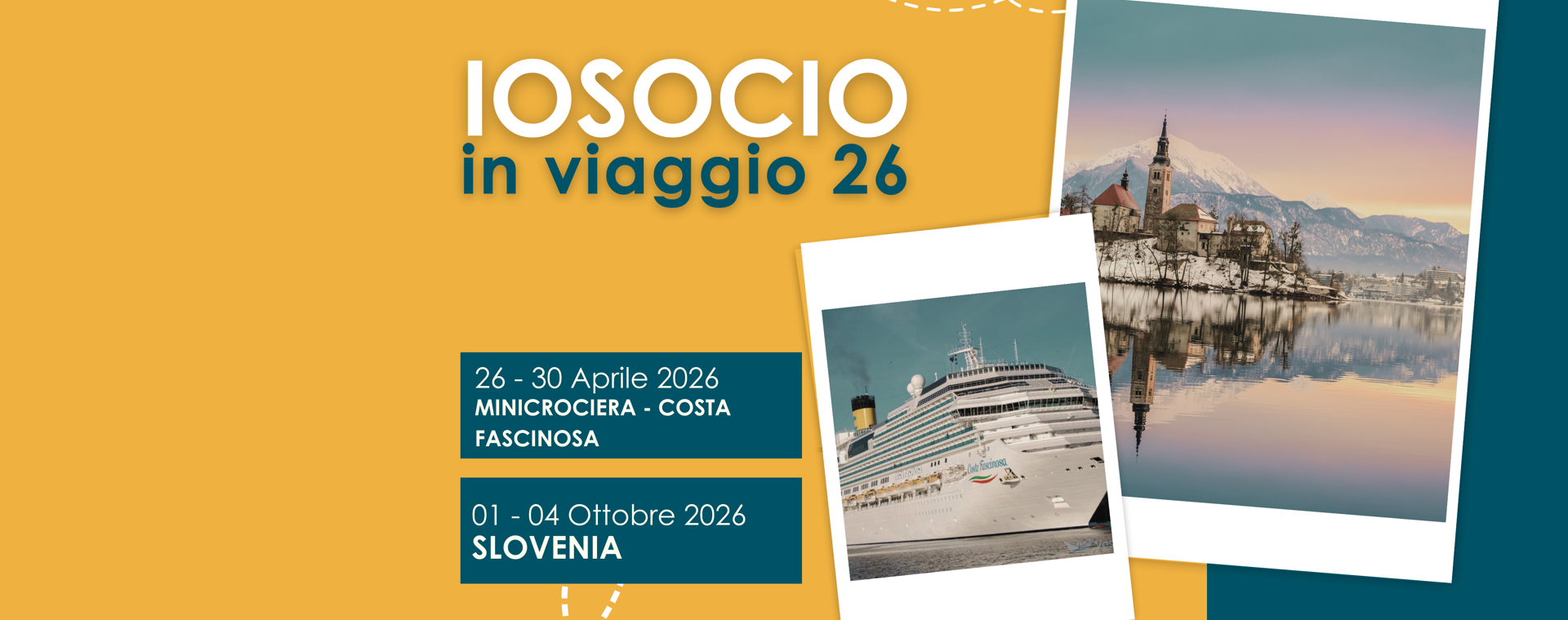 IoSocio inViaggio 2026 